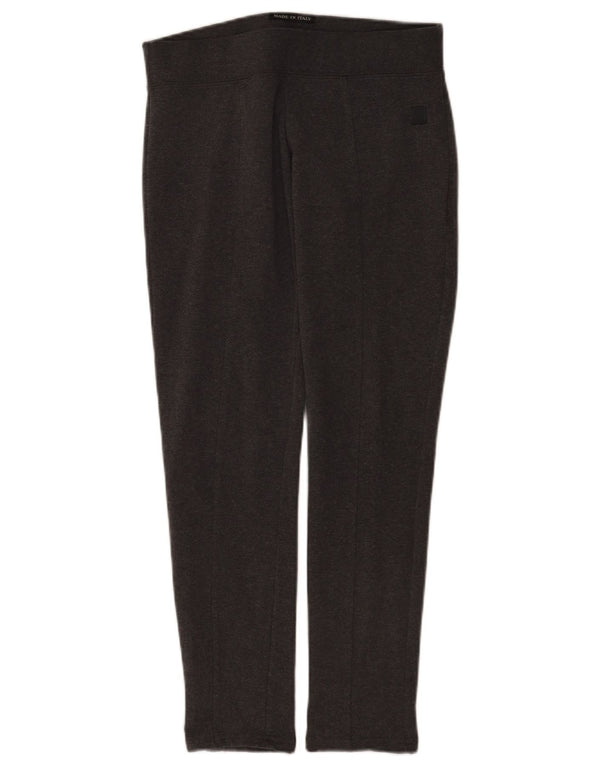 Converse Womens Leggings UK 12 Medium  Grey Cotton