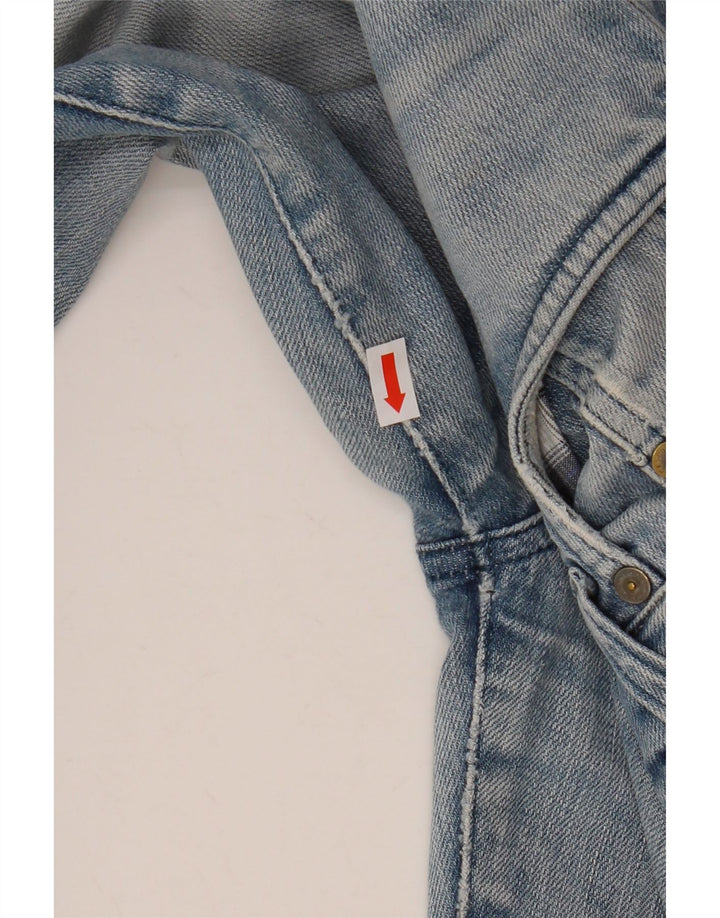 CALVIN KLEIN Jeans dritti da donna W28 L28 cotone blu