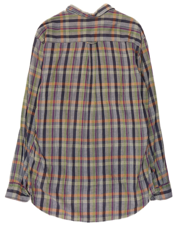 Camicia da uomo CERRUTI 1881 a quadri grandi multicolori