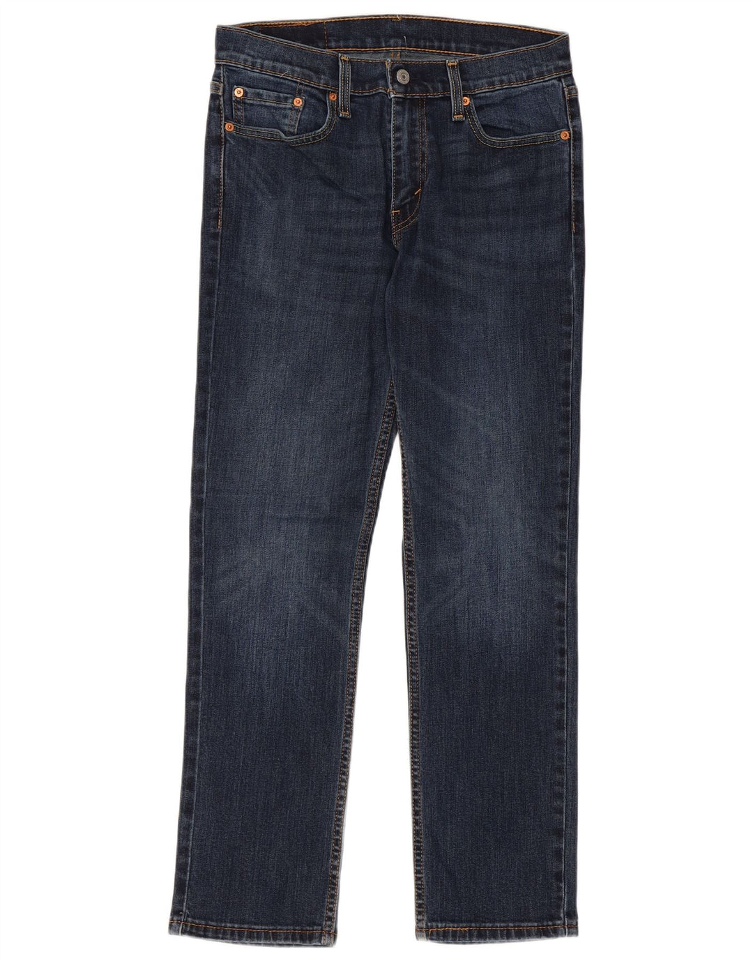 LEVI'S Womens 511 Slim Jeans W30 L30 Navy Blue Cotton