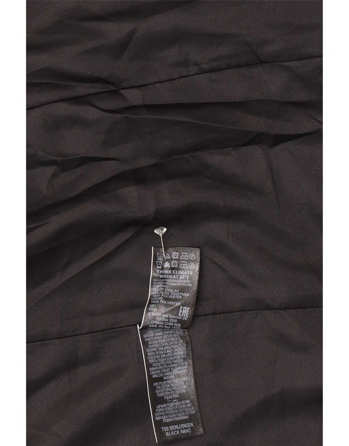 Giacca blazer aperta con maniche a 3/4 Marks & Spencer da donna UK 8 piccola nera