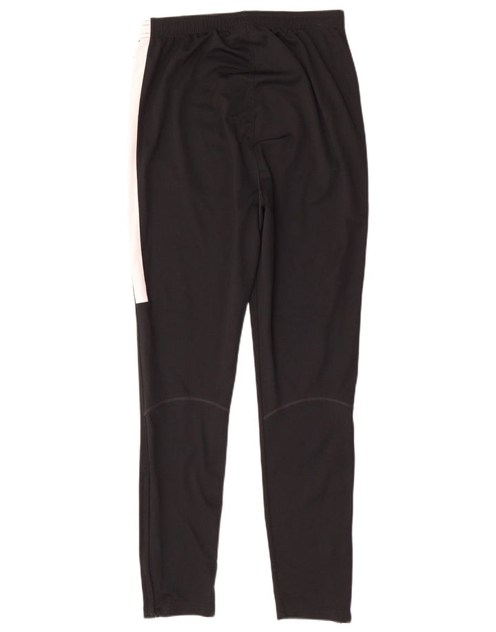 Pantaloni da tuta Nike Dri Fit da uomo, piccoli, in poliestere color block nero