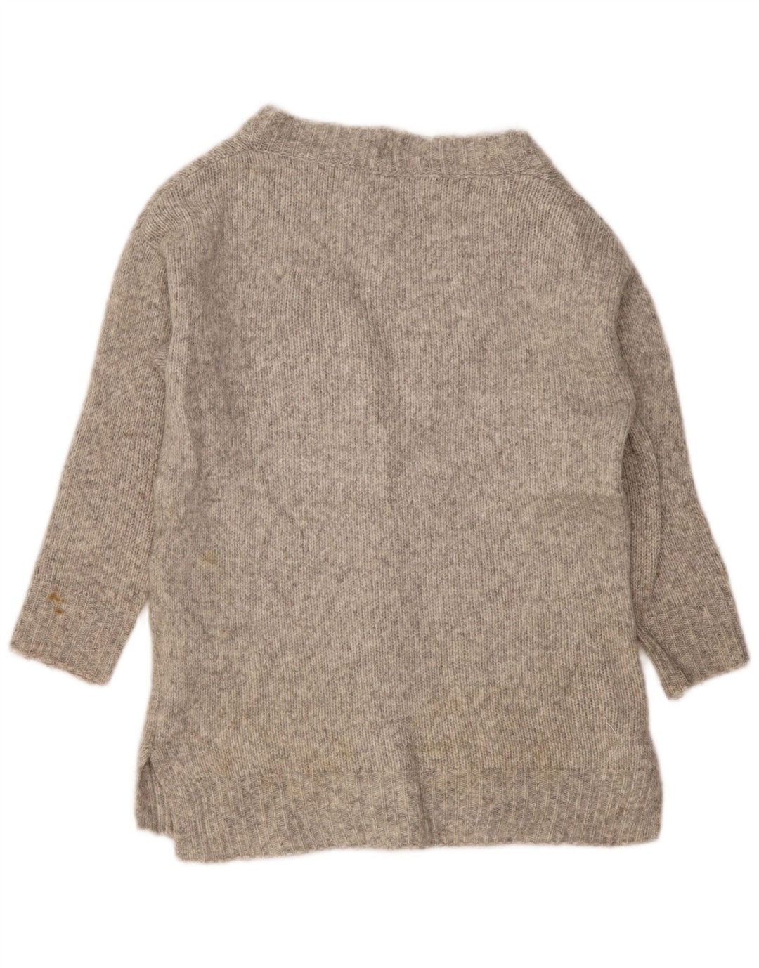 Maglione cardigan per ragazze Zara 8-9 anni grigio screziato
