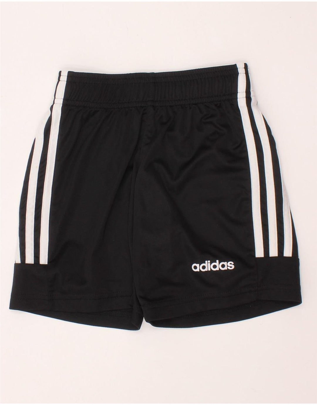 Pantaloncini sportivi ADIDAS da ragazzo Climalite 7-8 anni in poliestere nero