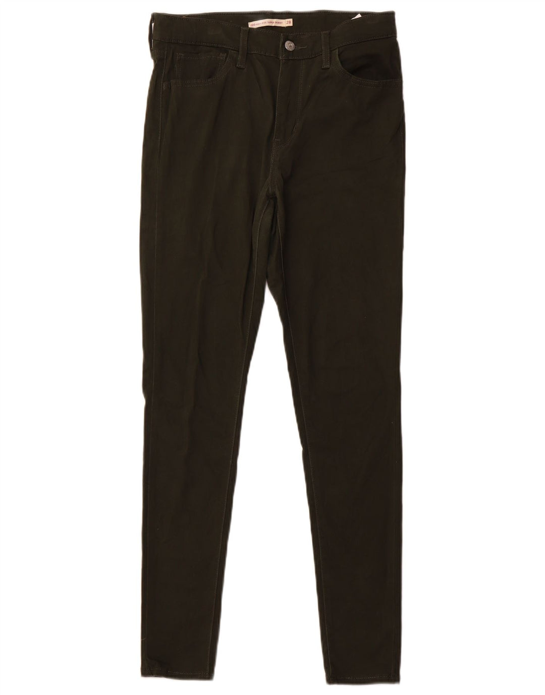 LEVI'S Pantaloni casual super skinny a vita alta 720 da donna W28 L30 Cachi