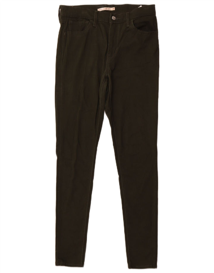 LEVI'S Pantaloni casual super skinny a vita alta 720 da donna W28 L30 Cachi