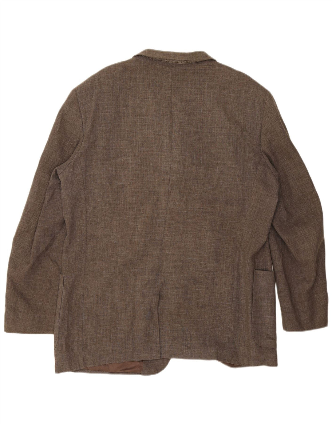 Giacca blazer da uomo a 3 bottoni Massimo Dutti EU 46 piccola lana grigia