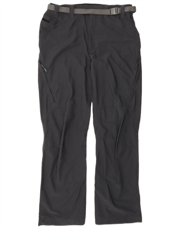 Pantaloni cargo dritti da uomo Berghaus W30 L32 poliestere grigio