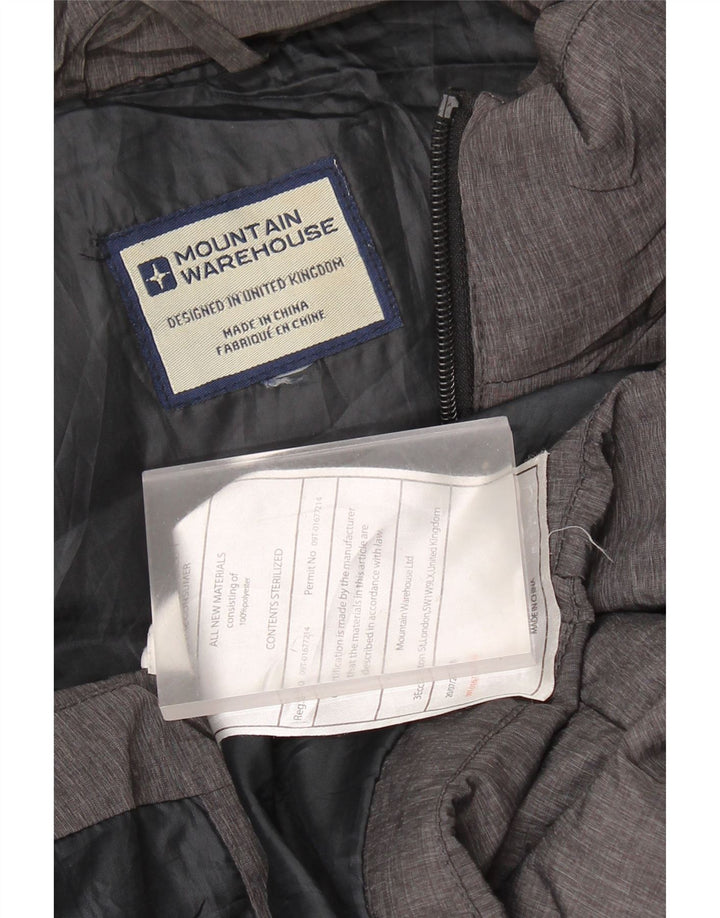 MOUNTAIN WAREHOUSE Gilet imbottito da uomo UK 38 Poliestere grigio medio