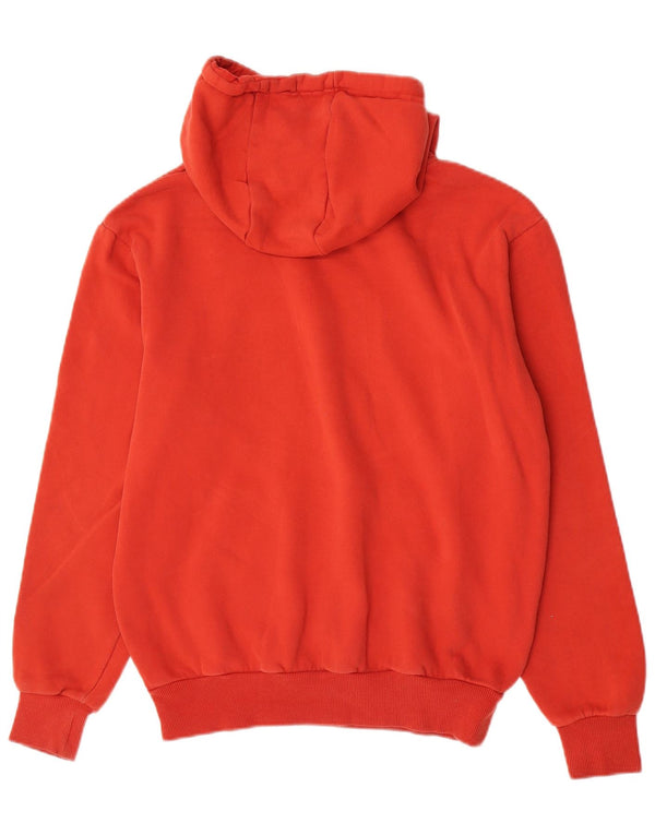 Felpa con cappuccio grafica da donna Ellesse UK 12 cotone rosso medio