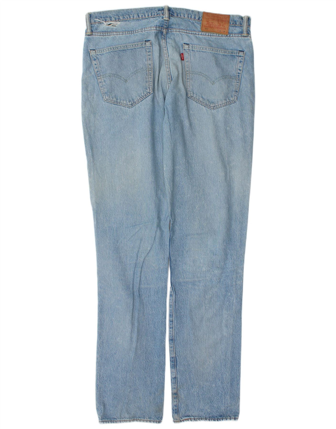 Jeans slim invecchiati da uomo Levi's W36 L34 cotone blu
