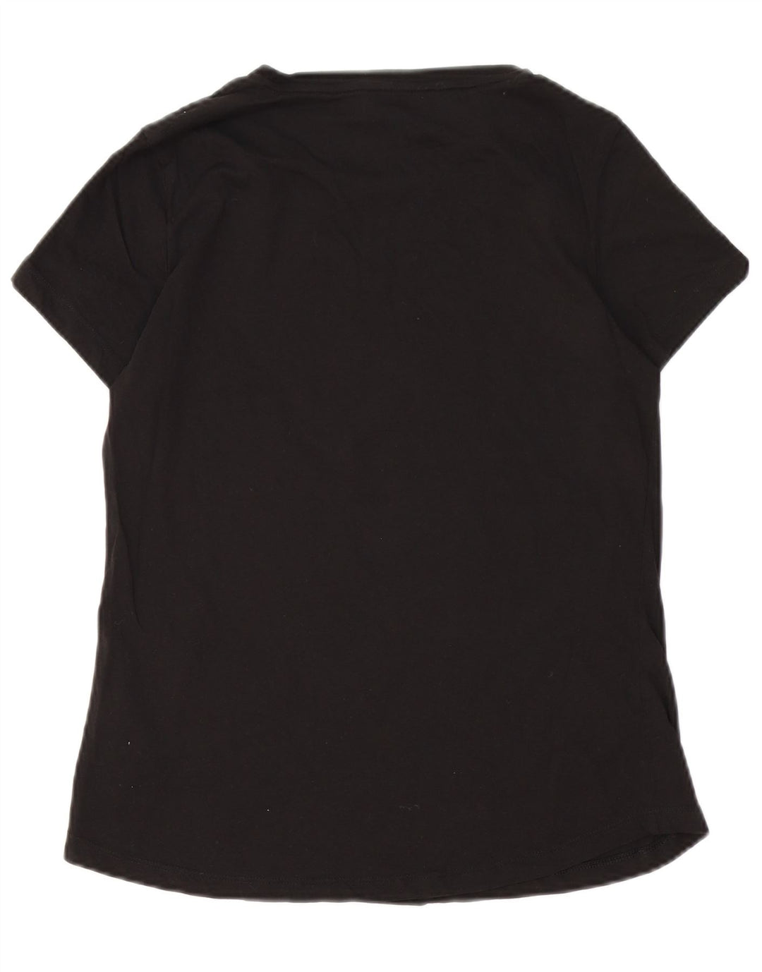 T-shirt grafica da donna PUMA Top UK 14 grande cotone nero