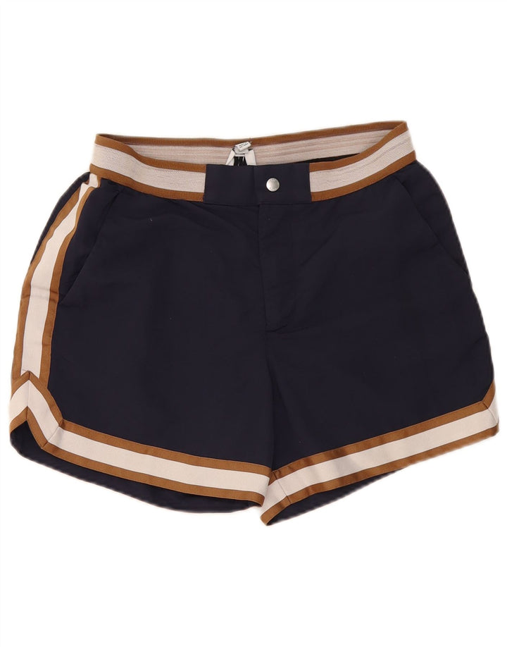 Pantaloncini Che Chino da donna Reiss piccoli W27 blu navy color block in poliammide