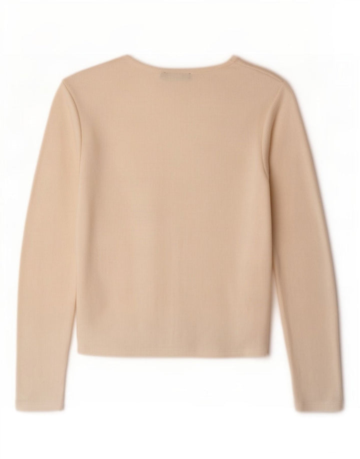 Maglione Bolero da donna Zara UK 12 medio bianco sporco