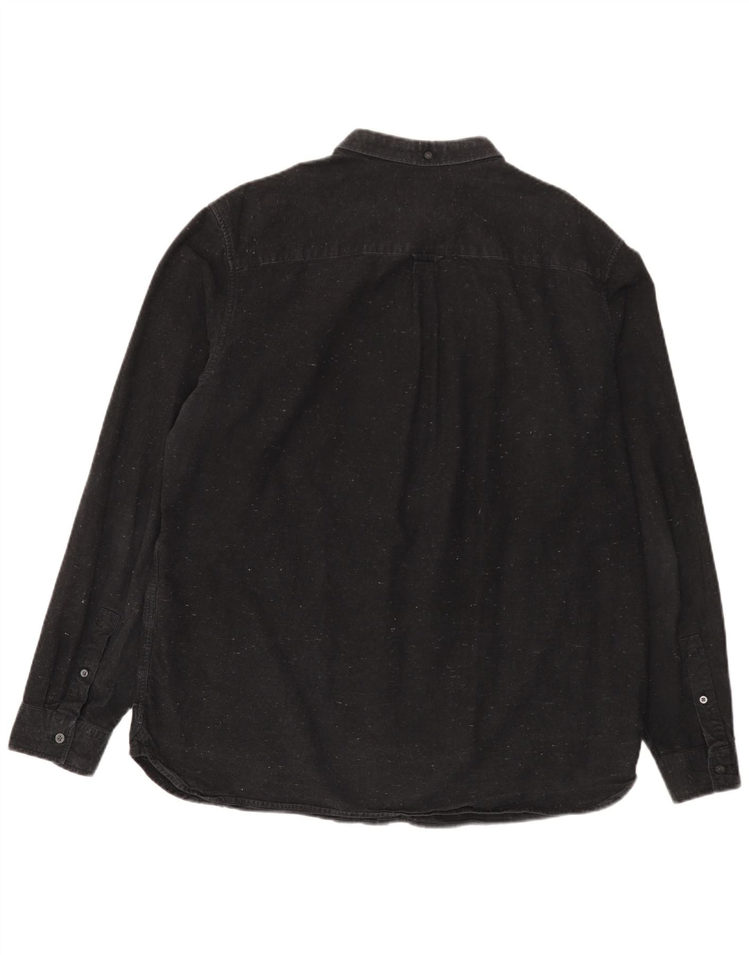 Camicia da uomo Lyle & Scott 2XL cotone screziato nero