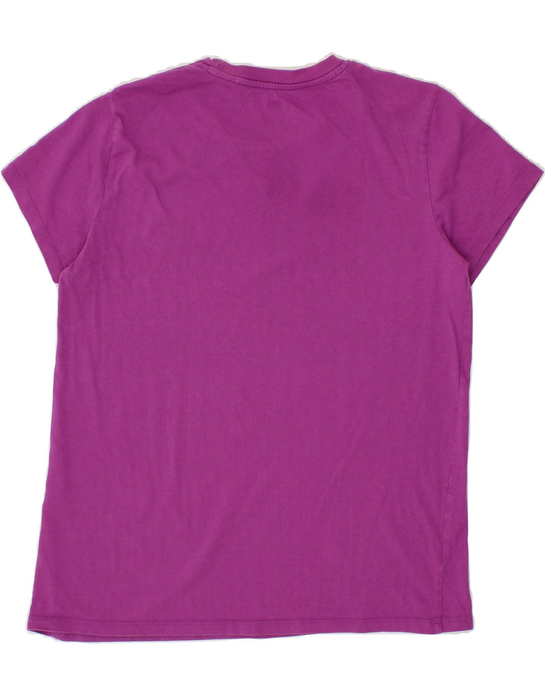 LEVI'S Womens Graphic T-Shirt Top UK 12 Medium Pink Cotton Vintage Levi's and Second-Hand Levi's from Messina Hembry 
