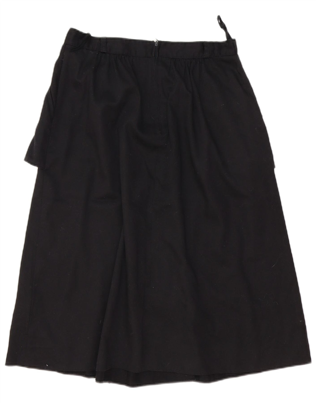 VINTAGE Womens A-Line Skirt W30 Medium Black