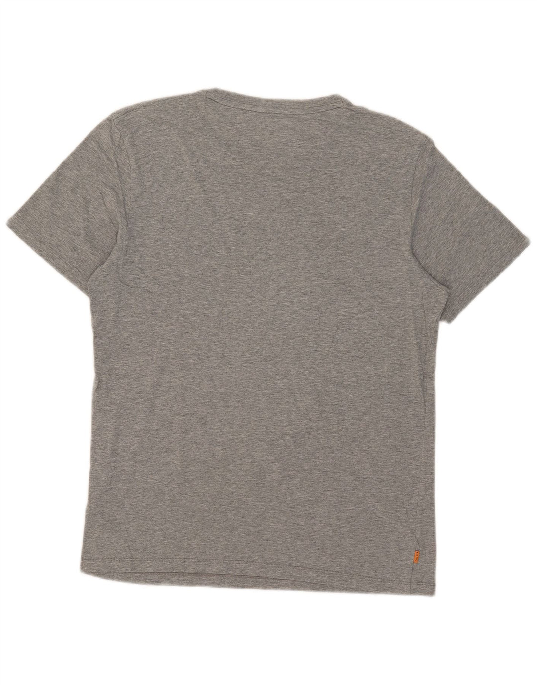 T-shirt grafica da uomo con vestibilità regolare Timberland, cotone grigio medio