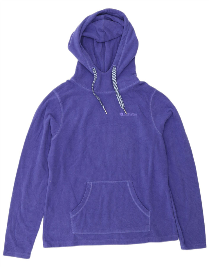 Felpa con cappuccio da donna Mountain Warehouse UK 12 Poliestere viola medio