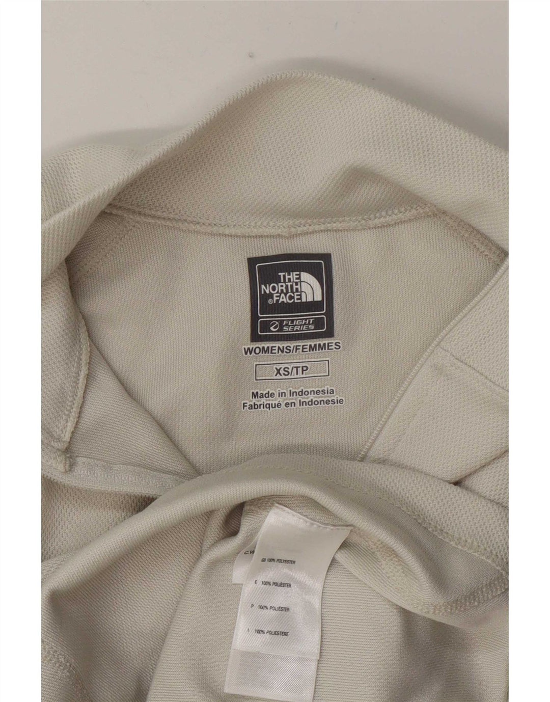 Top da tuta pullover vestibilità ampia da donna The North Face UK 6 XS bianco sporco