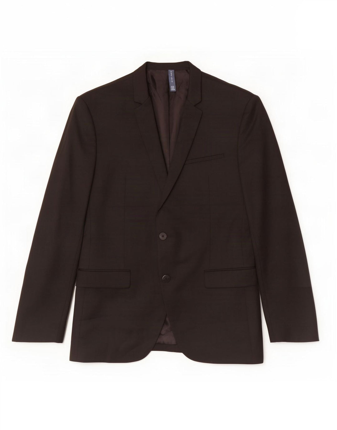 Giacca blazer a 2 bottoni da uomo Zara EU 50 poliestere nero medio