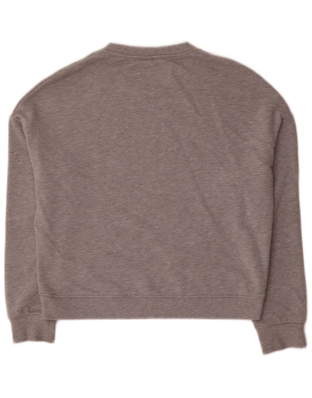 Pyrex Felpa con grafica corta oversize da donna UK 10 Small Grigio