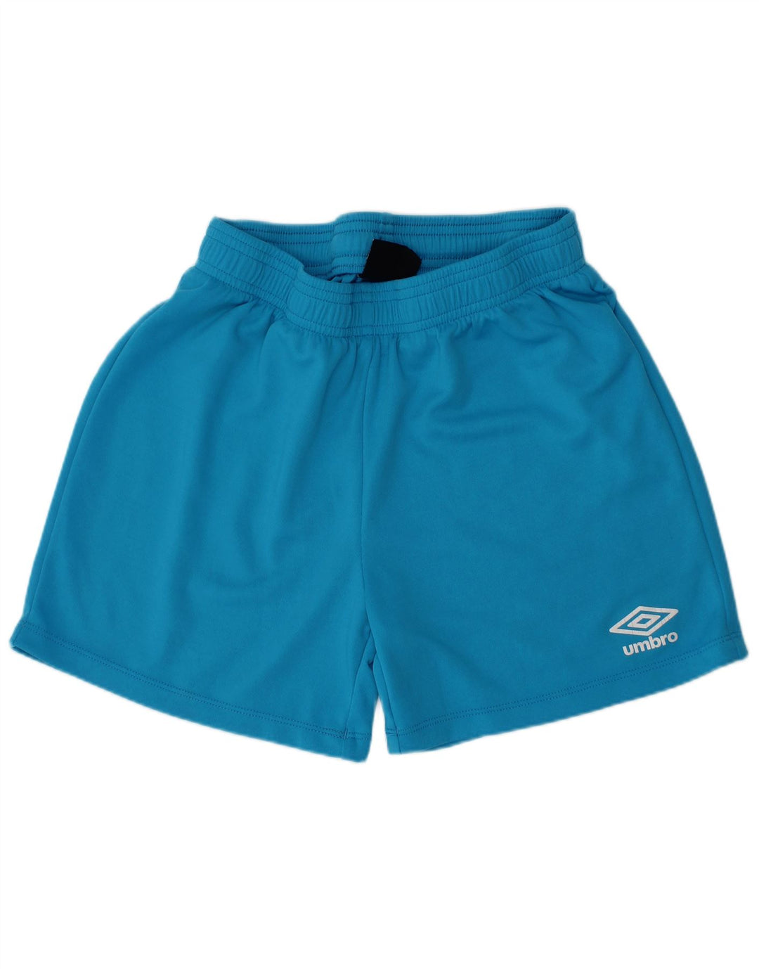 Pantaloncini sportivi Umbro da bambino 9-10 anni in poliestere blu medio