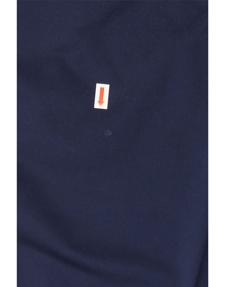 ERREA Mens Graphic Sport Shorts Medium  Navy Blue Polyester Vintage Errea and Second-Hand Errea from Messina Hembry 