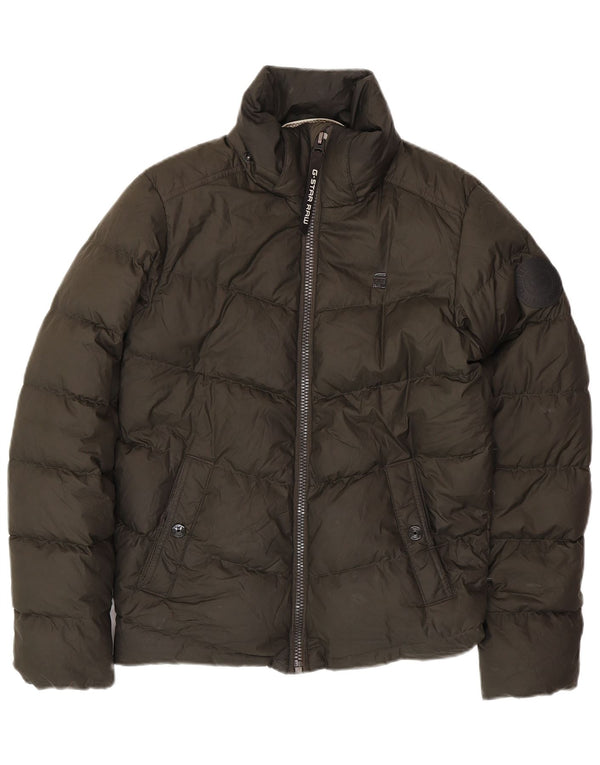 Giacca imbottita ampia da uomo G-STAR UK 34 XS Cachi