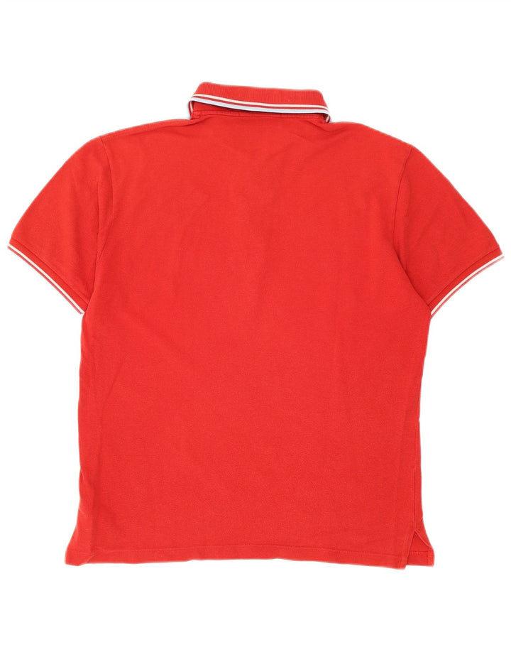 Polo da uomo Fred Perry piccola in cotone a righe rosse