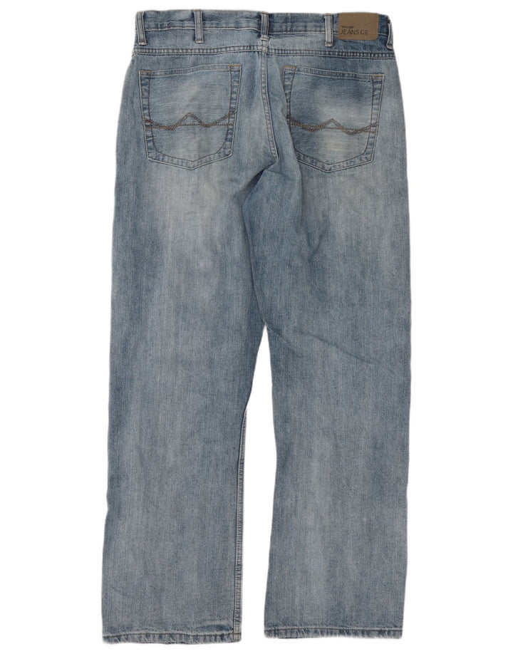 Jeans Wrangler da uomo con vestibilità rilassata Bootcut W34 L32 Blu