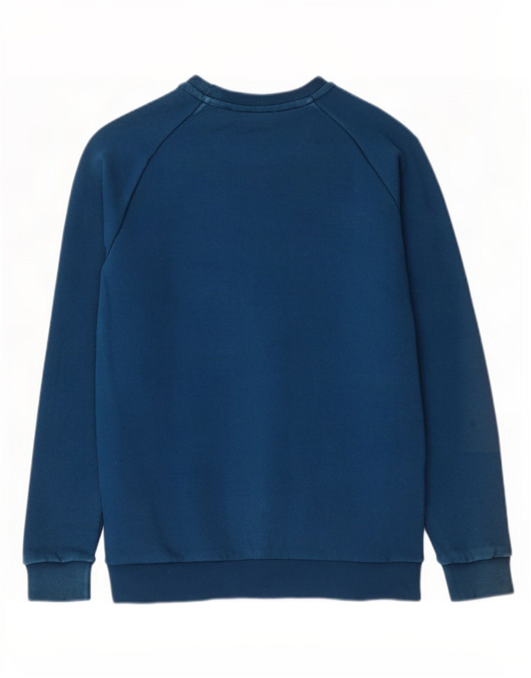 Felpa grafica da uomo Adidas Felpa in cotone blu medio