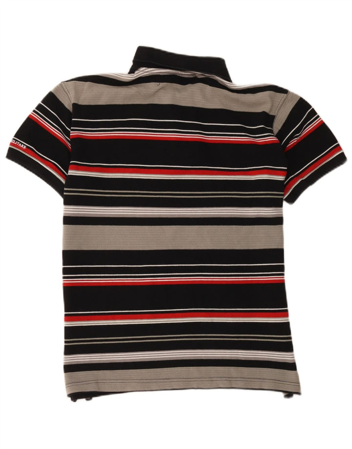 Polo Marina Militare da uomo a righe medie multicolore