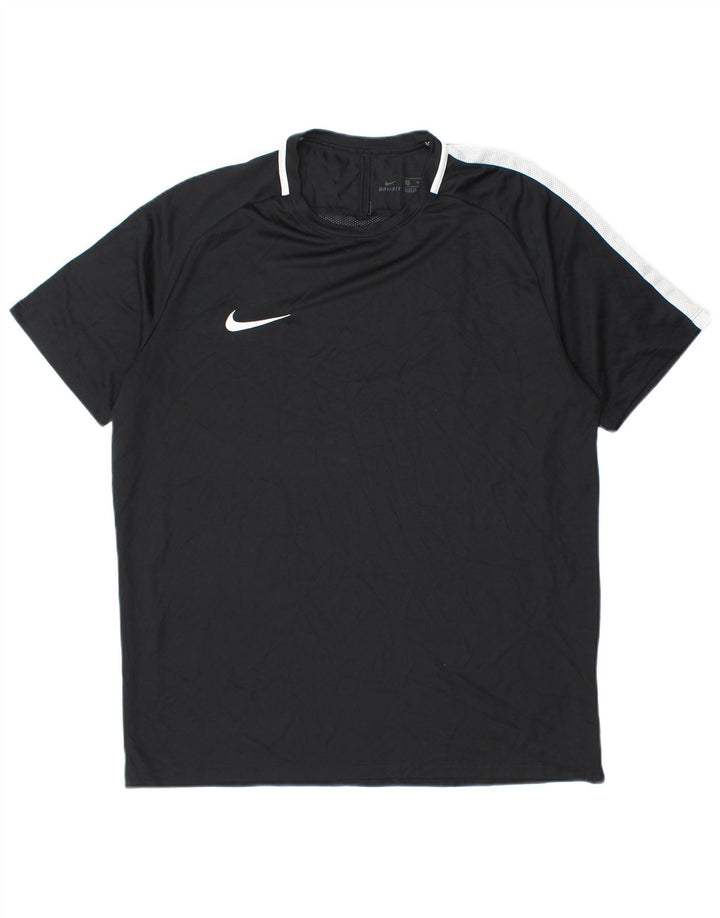T-shirt Nike Dri Fit da uomo XL nera a blocchi di colore