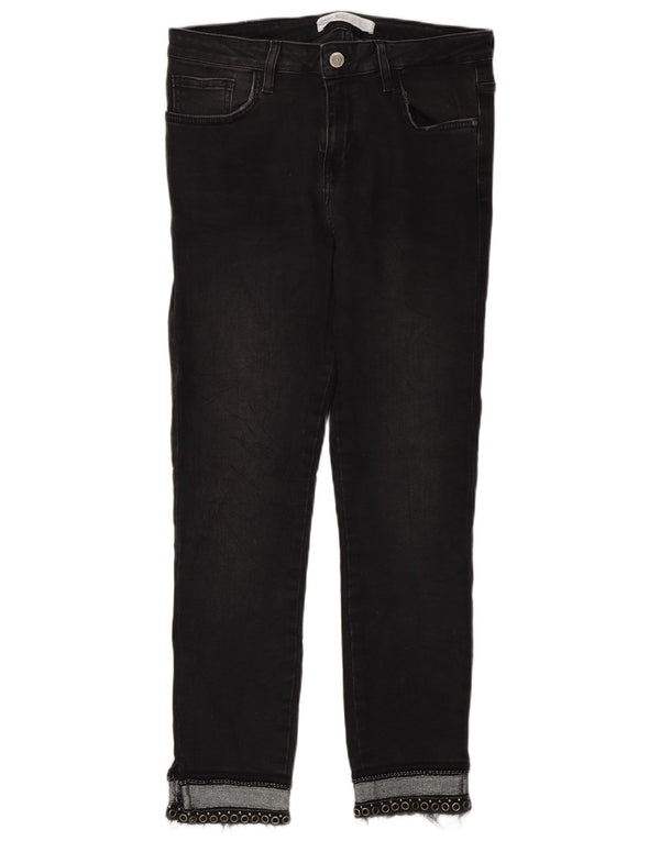 Jeans skinny Z1975 da donna Zara EU 40 medio W30 L28 neri
