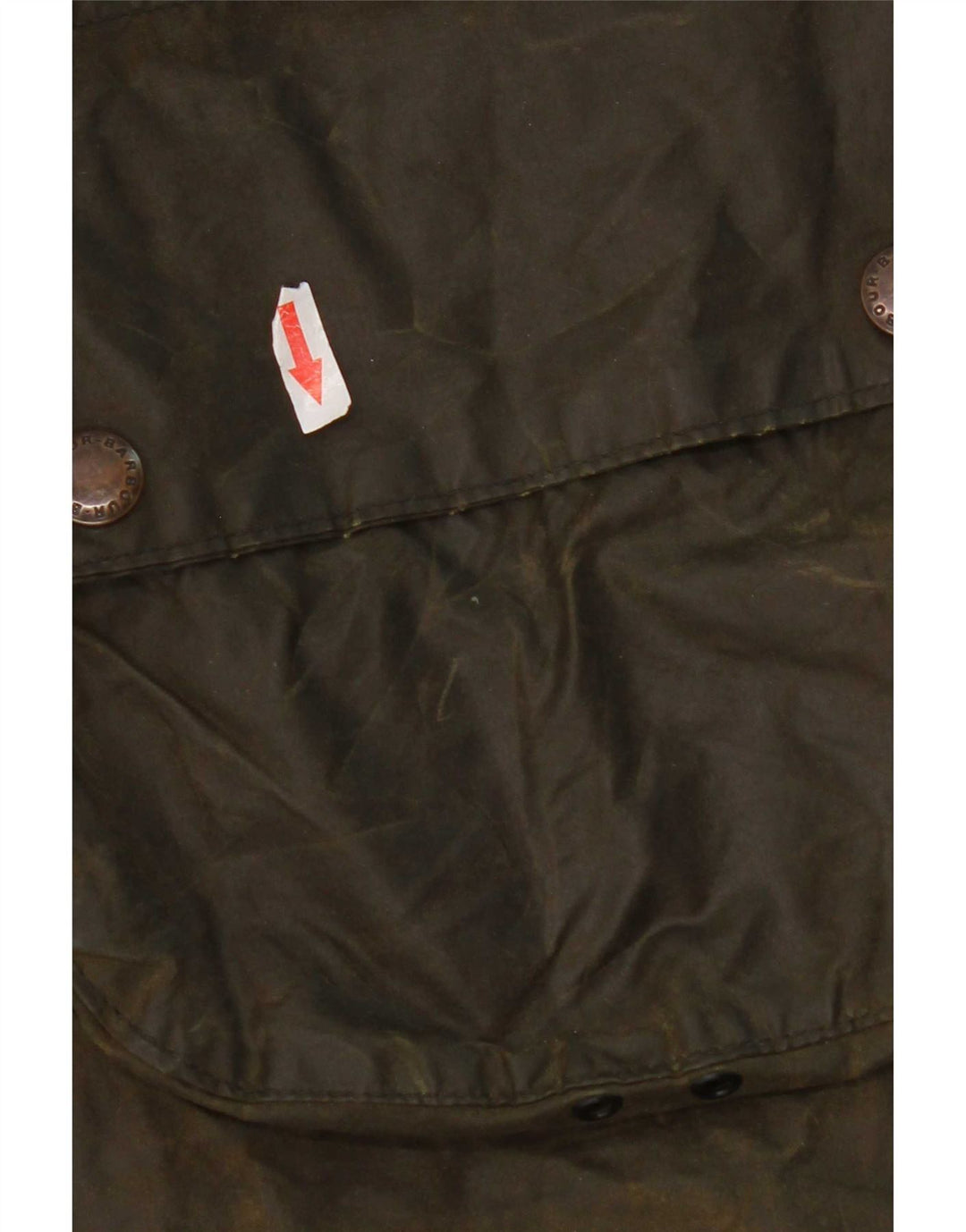 Giacca da uomo in cotone cerato Barbour Gamefair taglia 38 piccola kaki