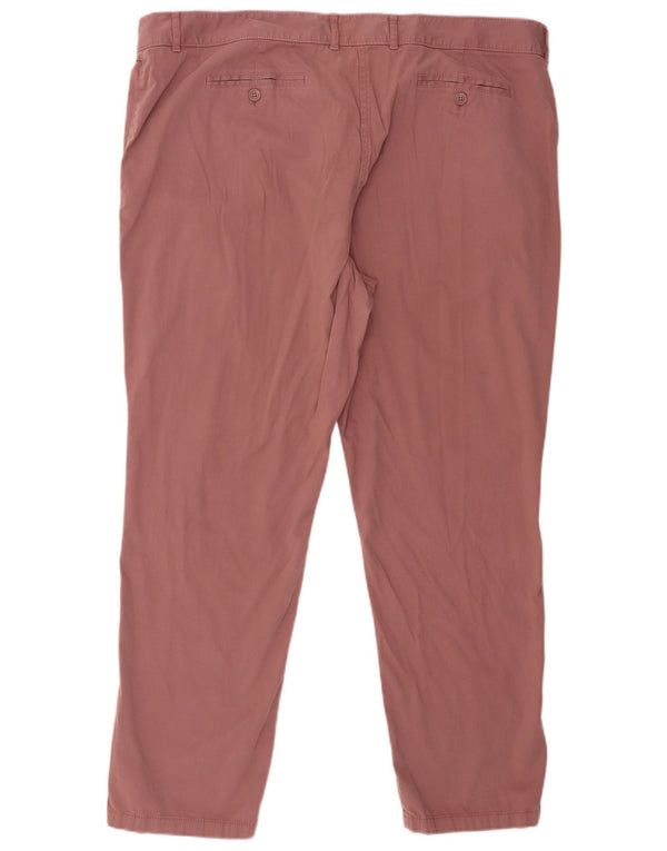 Pantaloni chino skinny da donna Marks & Spencer UK 22 3XL W42 L29 Viola