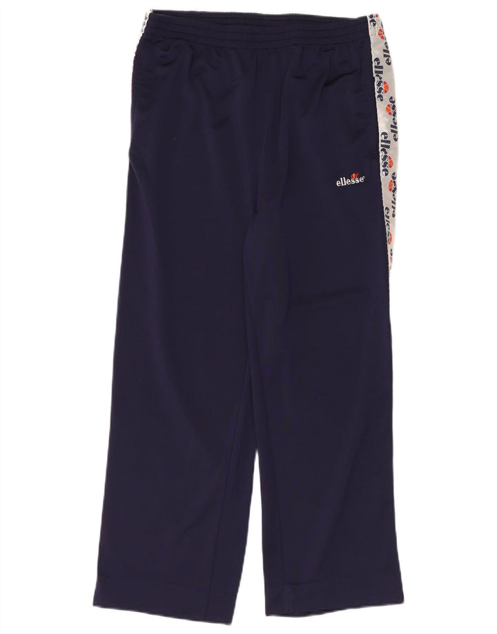 Pantaloni da tuta con grafica da donna Ellesse UK 14 Poliestere medio blu navy