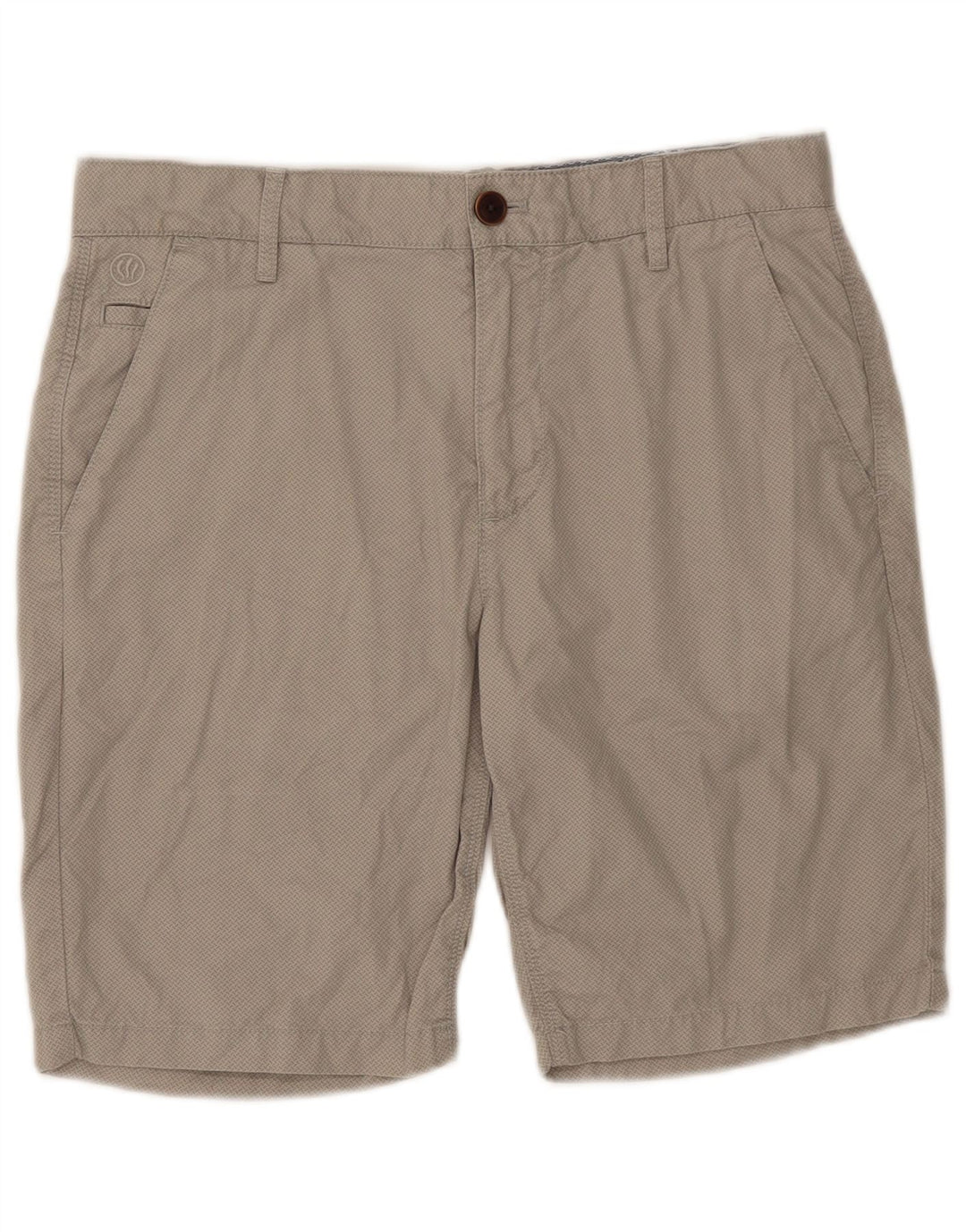 Pantaloncini chino da uomo Fat Face W32 cotone beige medio