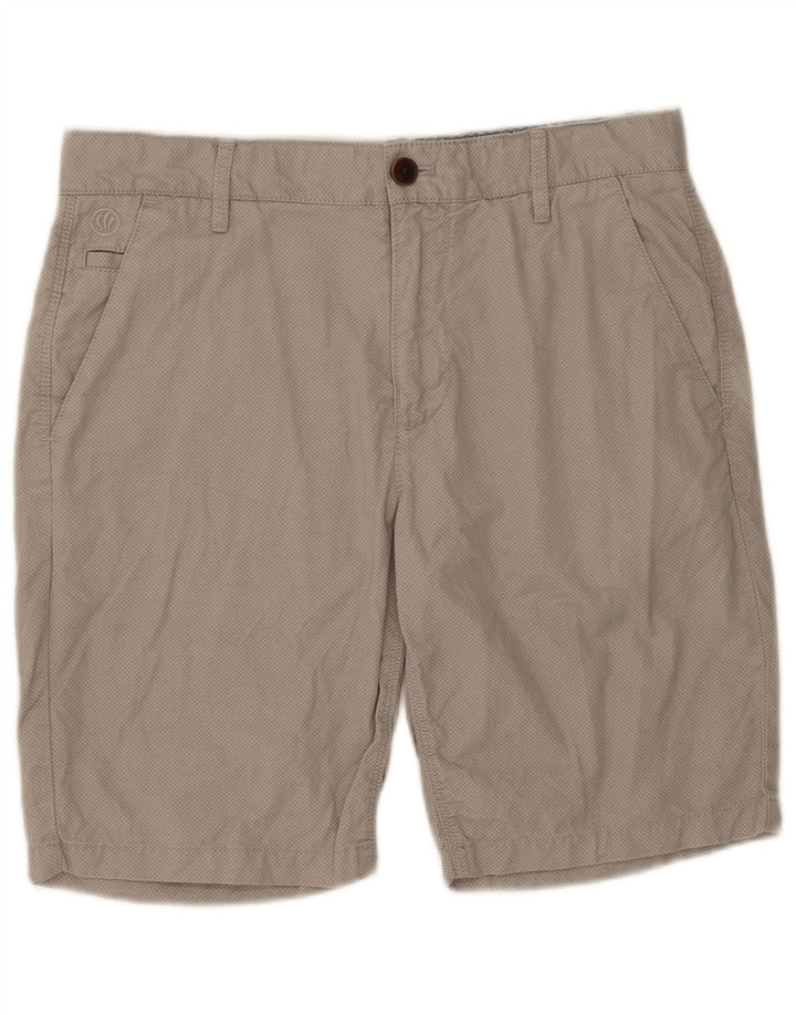 Pantaloncini chino da uomo Fat Face W32 cotone beige medio