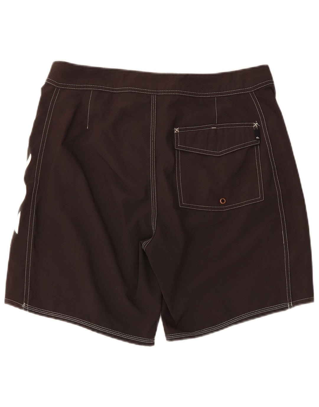 Pantaloncini da bagno grafici da uomo Quiksilver medio poliestere nero