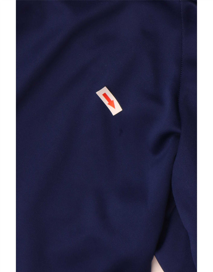 Pantaloni da tuta Adidas Aeroready da uomo piccoli in poliestere blu navy