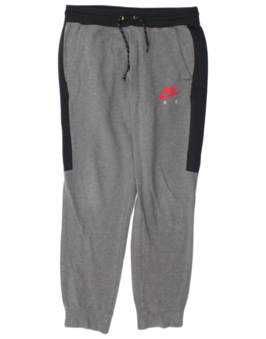 Pantaloni da tuta da uomo Nike Joggers in cotone color block grigio medio