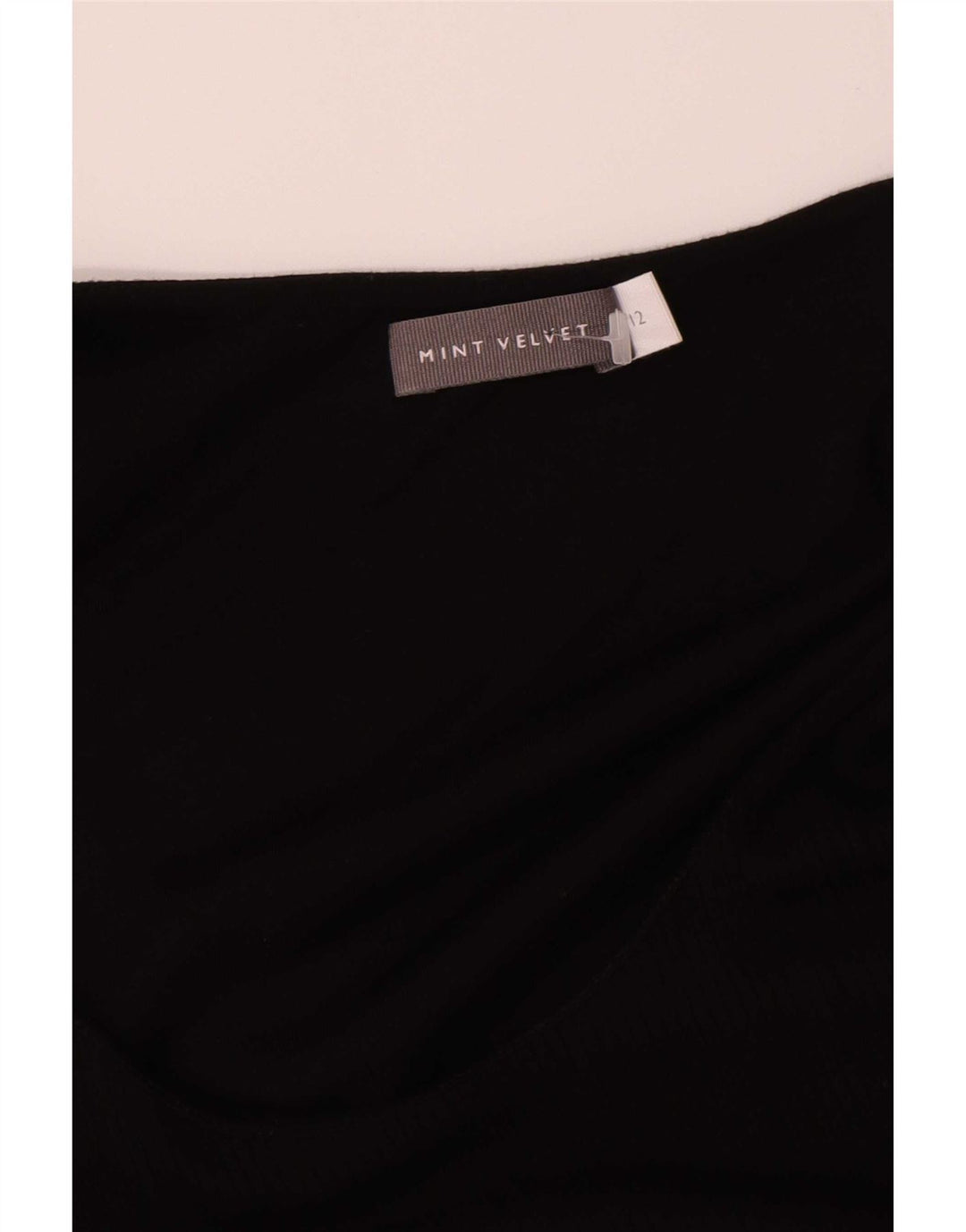 Abito lungo senza maniche da donna MINT VELVET UK 12 Medio Nero
