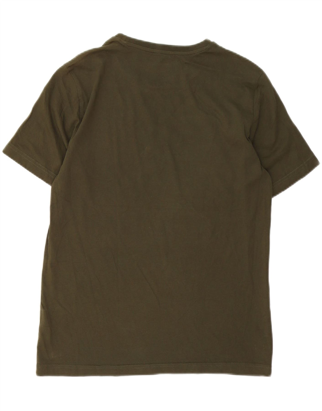 T-shirt grafica da uomo PUMA Top Small in cotone verde