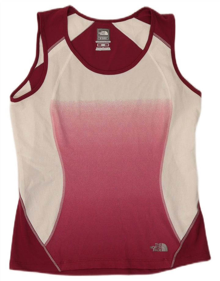 Canotta da donna The North Face UK 12 Poliestere color block medio bordeaux