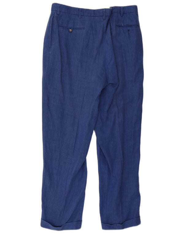 Pantaloni chino con pegging da uomo Polo Ralph Lauren W36 L30 Blu