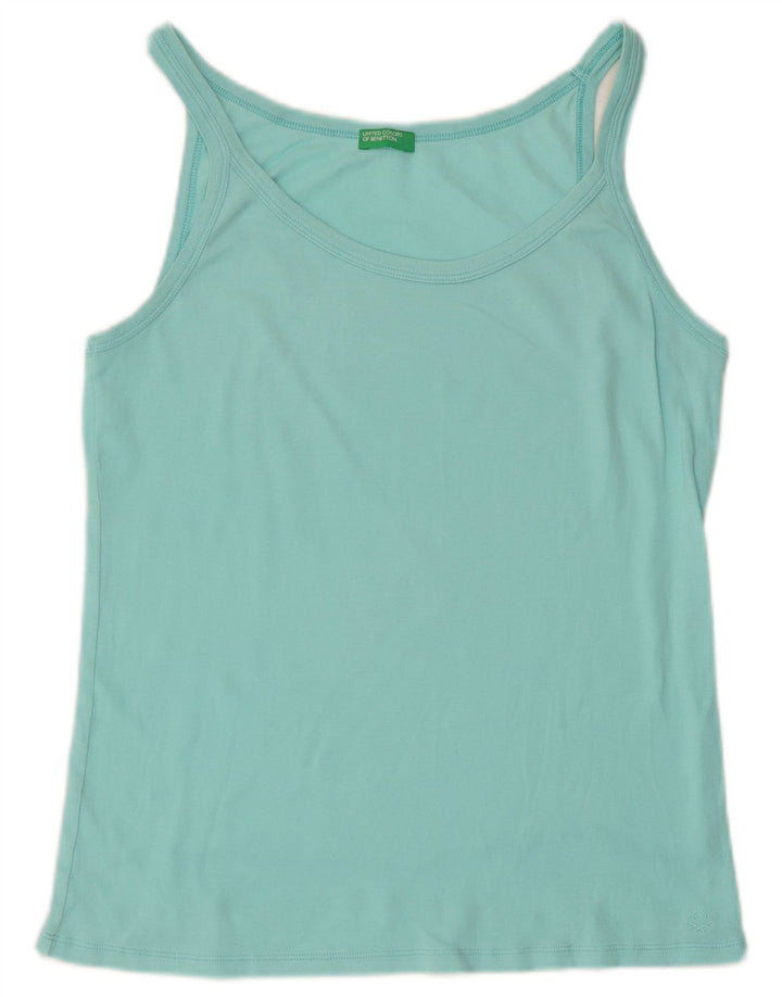 Canotta da donna Benetton UK 10 piccola turchese
