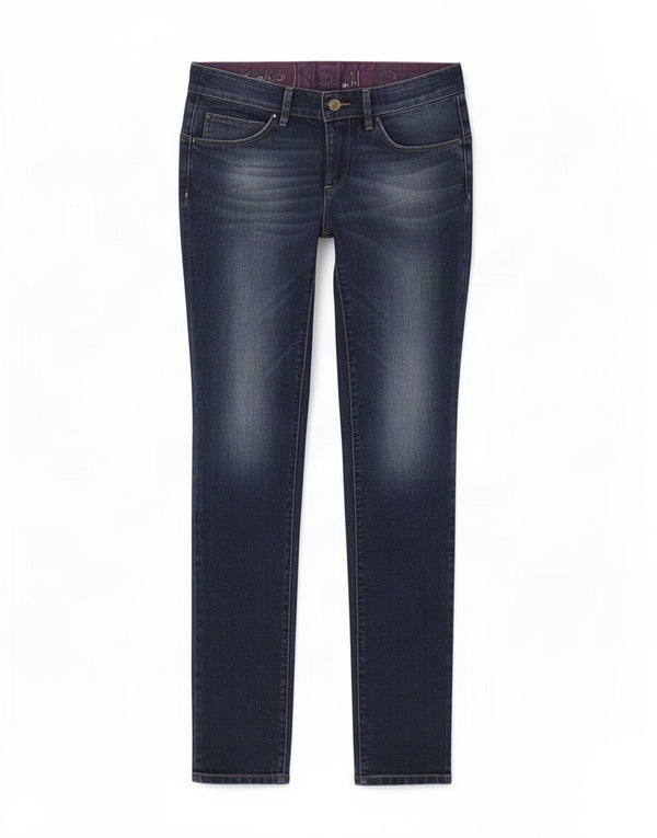 Jeans skinny da donna Calvin Klein W29 L32 cotone blu navy