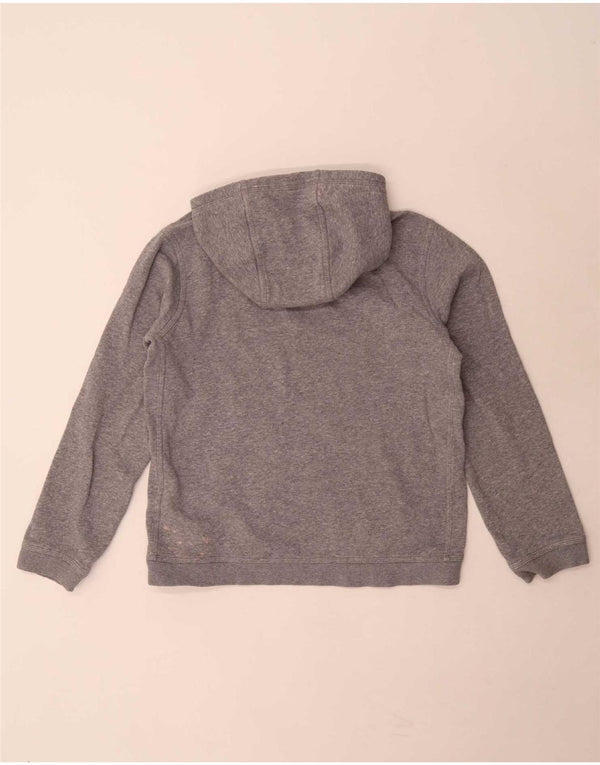 Felpa con cappuccio Nike da ragazzo 13-14 anni XL in cotone chiazzato grigio